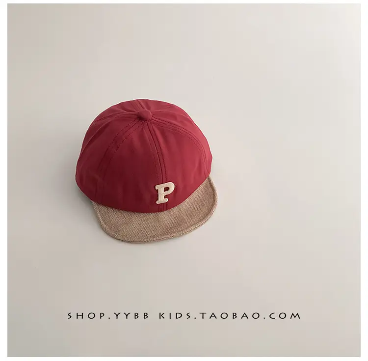Children's Green Letter Cap Baby Boys Girls Korean Sunscreen Cap β feature 18