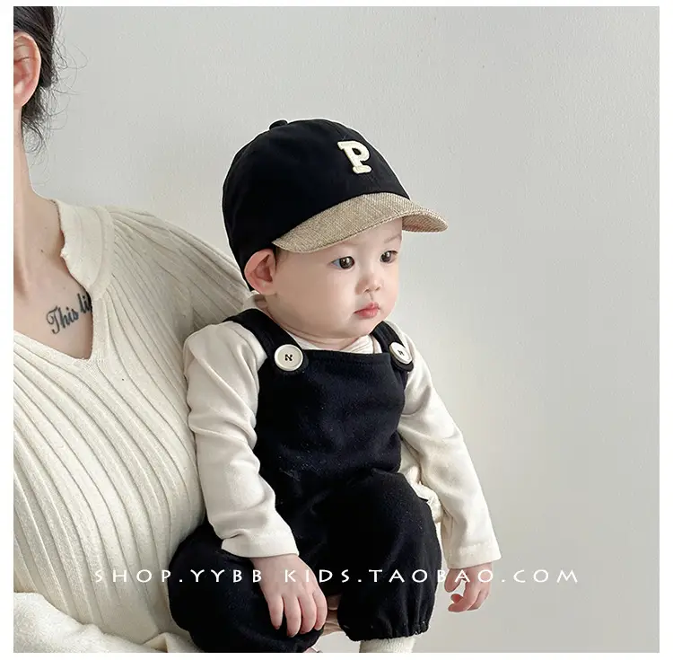 Children's Green Letter Cap Baby Boys Girls Korean Sunscreen Cap β feature 3