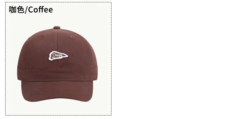 Men Embroidered Casual Cap Black Beige Brown Grey Purple — feature 9