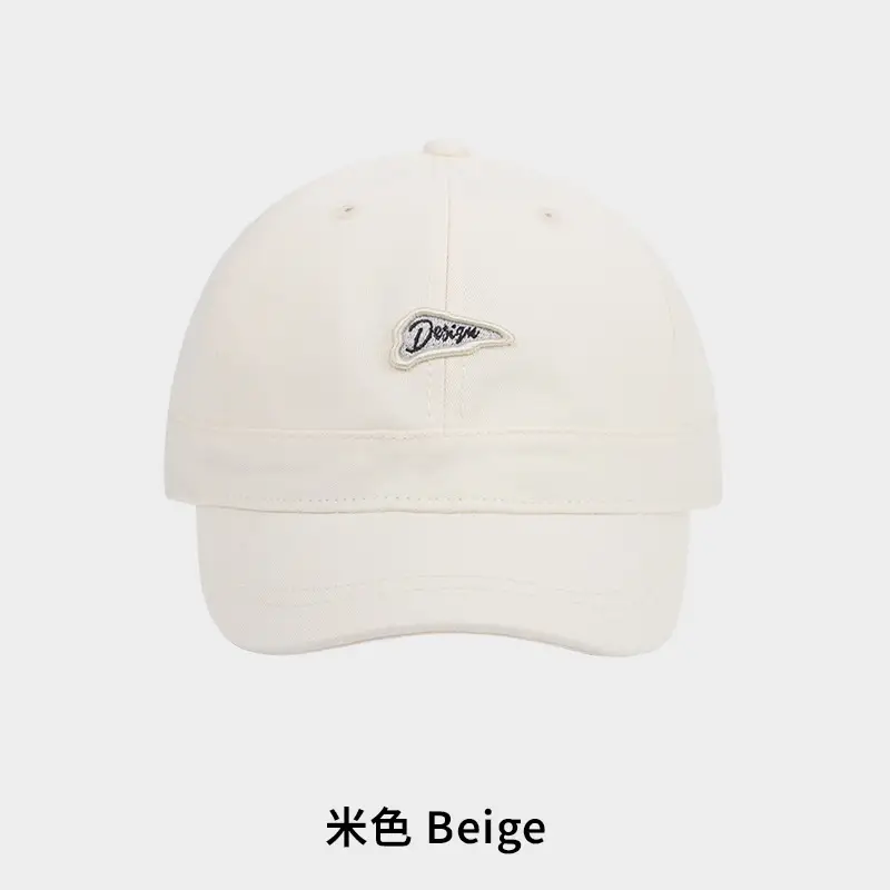 Men Embroidered Casual Cap Black Beige Brown Grey Purple - Image 3