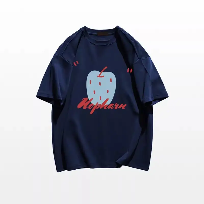 plus size Summer Cotton Shoulder Short-sleeved T-shirt Women's 2025 New Design Sense Niche Loose American Half-sleeved Top — feature 10