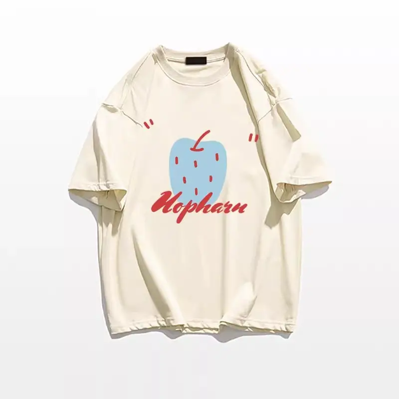 plus size Summer Cotton Shoulder Short-sleeved T-shirt Women's 2025 New Design Sense Niche Loose American Half-sleeved Top — feature 9
