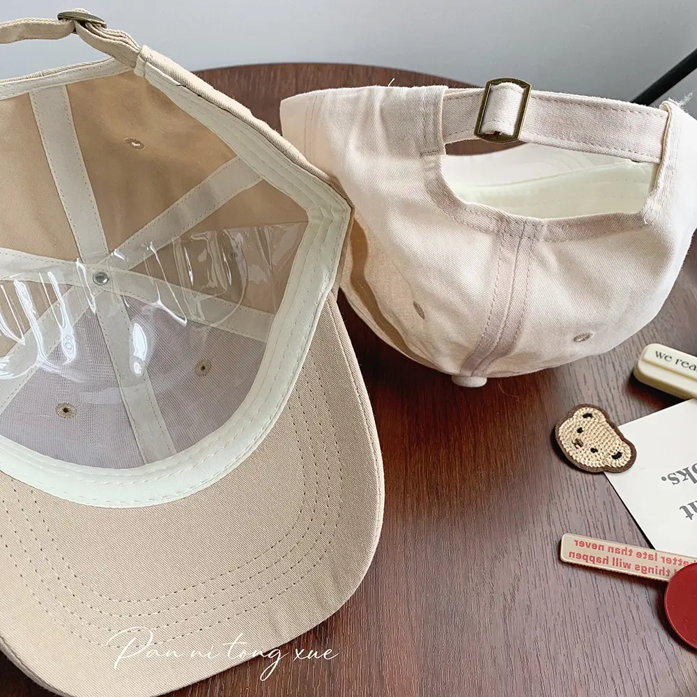 Cute Bear Cap for Boys Girls Spring Summer Doba Sunhat - Image 12