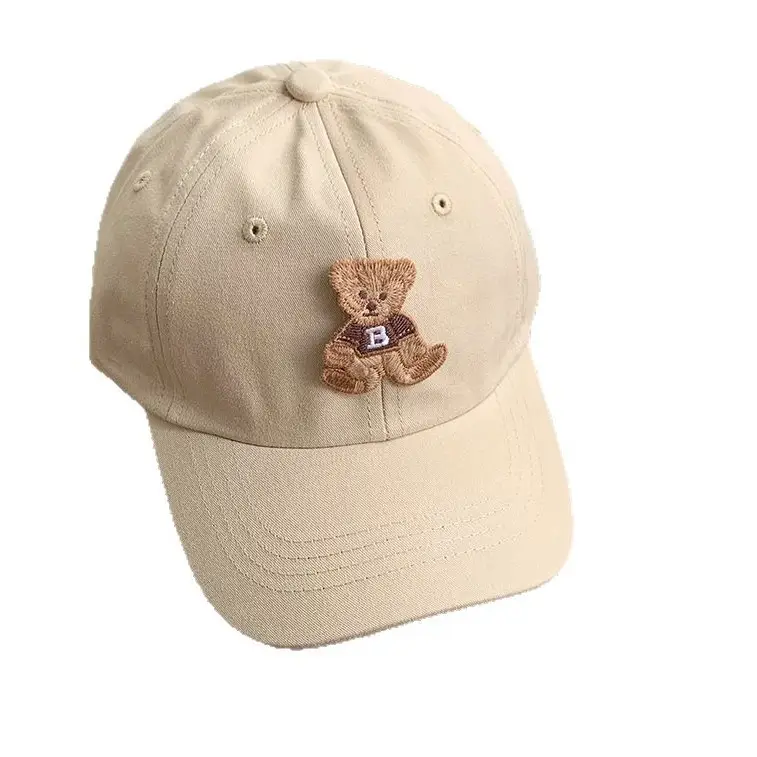 Cute Bear Cap for Boys Girls Spring Summer Doba Sunhat - Image 13