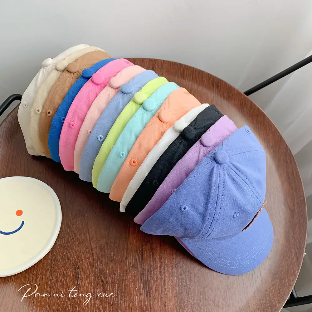 Cute Bear Cap for Boys Girls Spring Summer Doba Sunhat — feature 25
