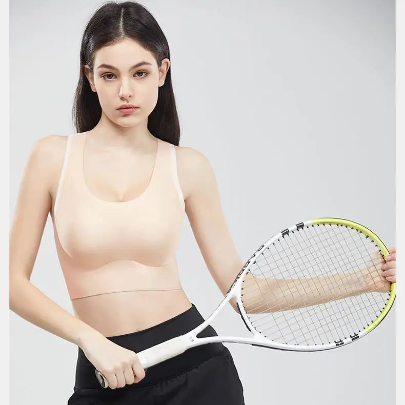 Women's Shockproof Push-up Bra Green Anti-Sagging