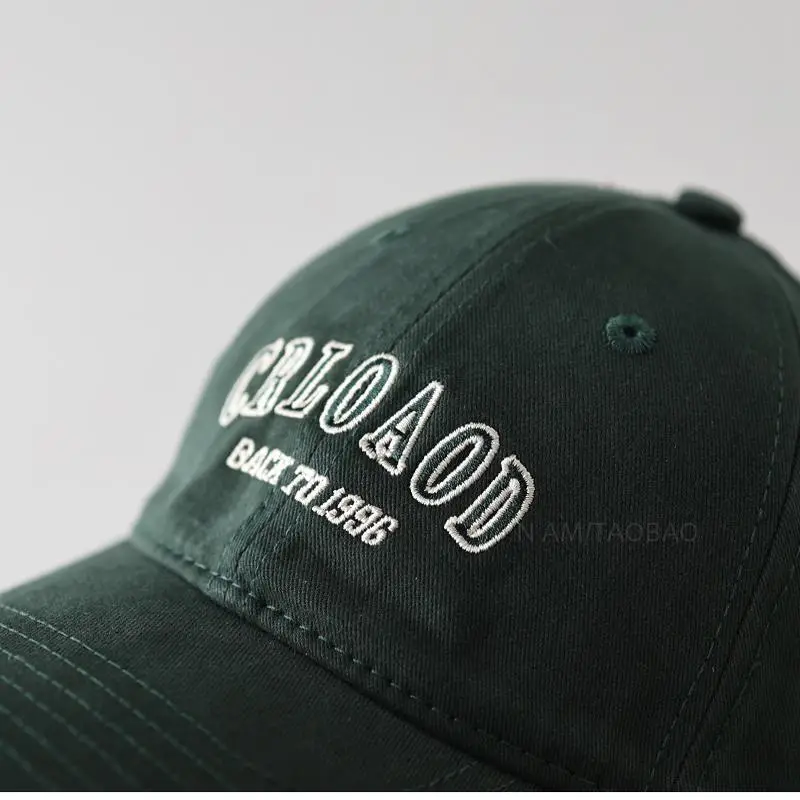 2025 Women Baseball Cap Black Big Head Sunshade - Image 14