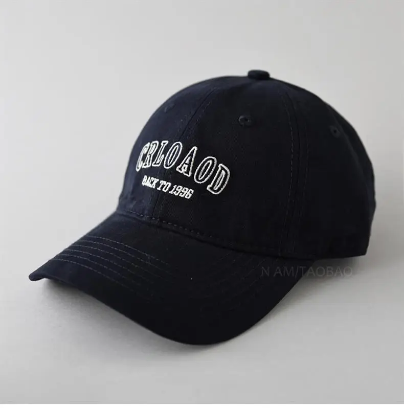 2025 Women Baseball Cap Black Big Head Sunshade — feature 10