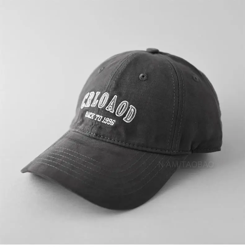 2025 Women Baseball Cap Black Big Head Sunshade — feature 7