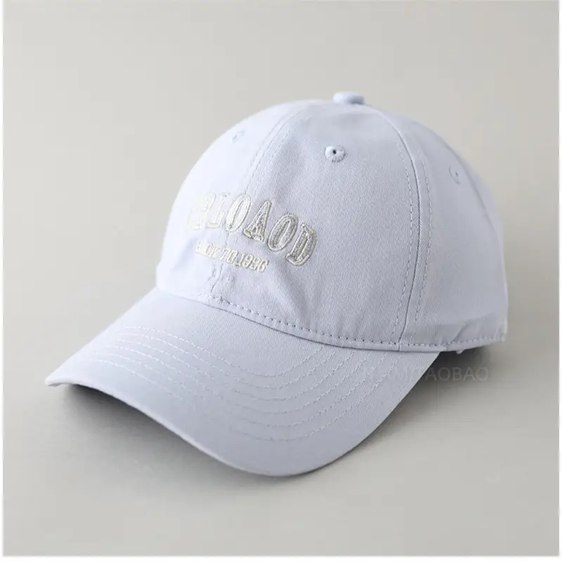 2025 Women Baseball Cap Black Big Head Sunshade - Image 5