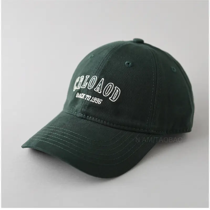 2025 Women Baseball Cap Black Big Head Sunshade - Image 7