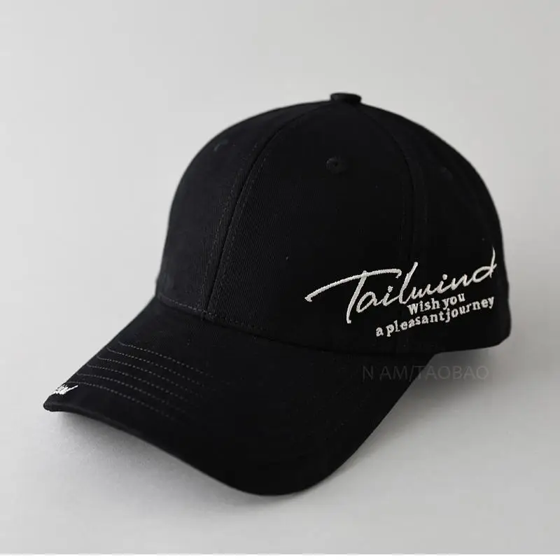 White Tailwind Cap for Men Women Big Head Baseball Cap - Image 9