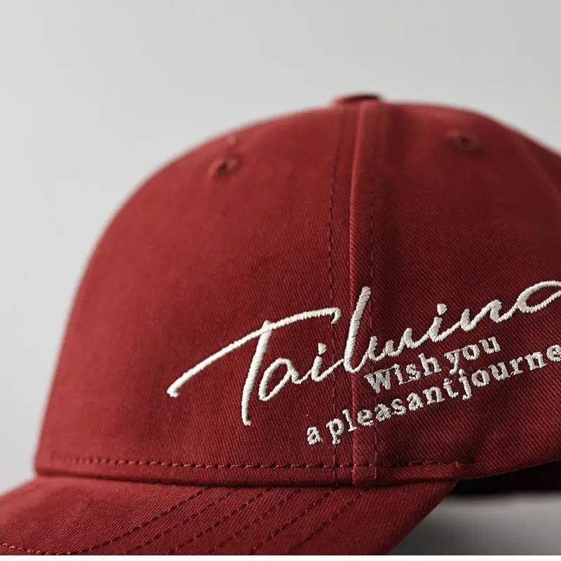 White Tailwind Cap for Men Women Big Head Baseball Cap - Image 11