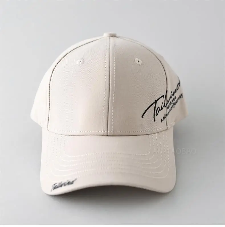 White Tailwind Cap for Men Women Big Head Baseball Cap — feature 12