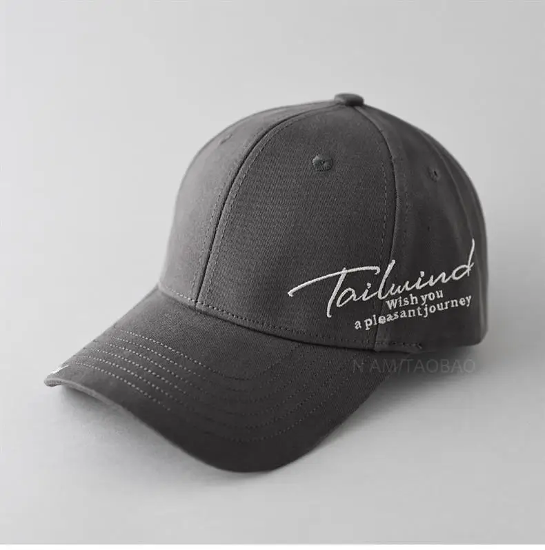 White Tailwind Cap for Men Women Big Head Baseball Cap — feature 4