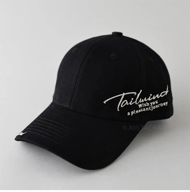White Tailwind Cap for Men Women Big Head Baseball Cap — feature 5