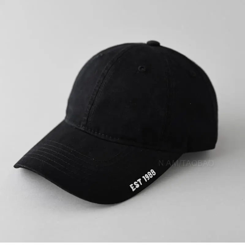 2025 Men's Retro Duck Cap Big Head Baseball Cap Orange - Image 7