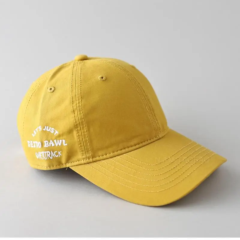 2025 Men's Retro Duck Cap Big Head Baseball Cap Orange - Image 8