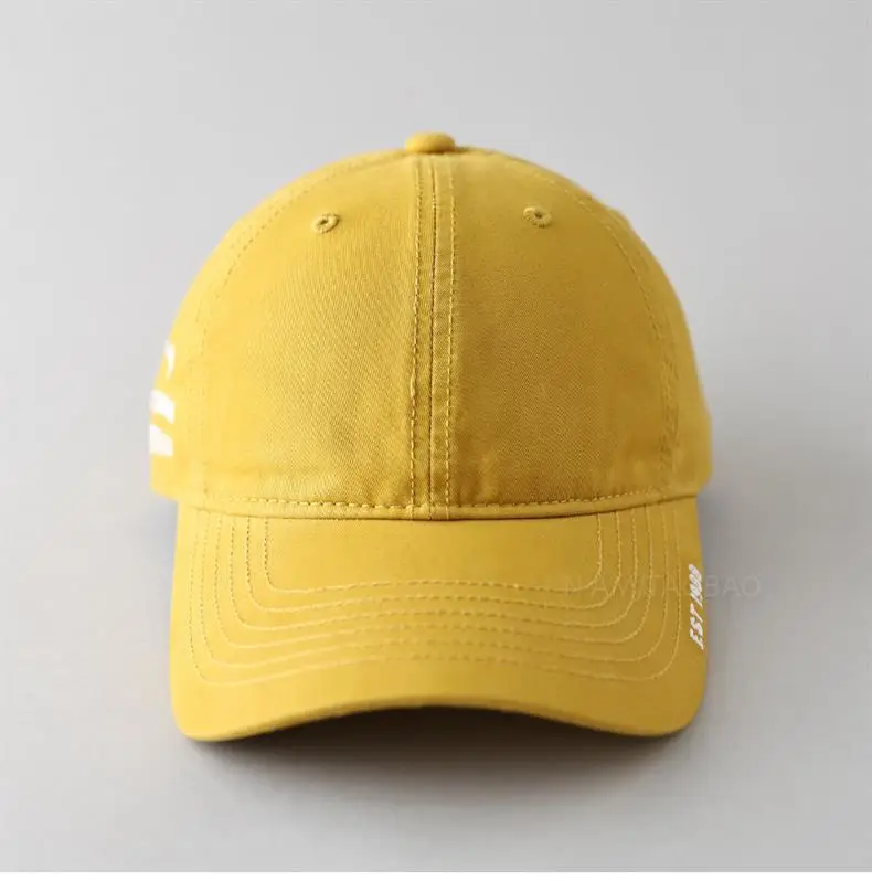 2025 Men's Retro Duck Cap Big Head Baseball Cap Orange — feature 19