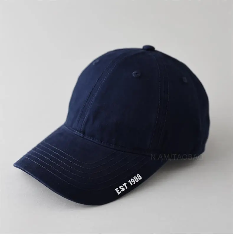 2025 Men's Retro Duck Cap Big Head Baseball Cap Orange — feature 6