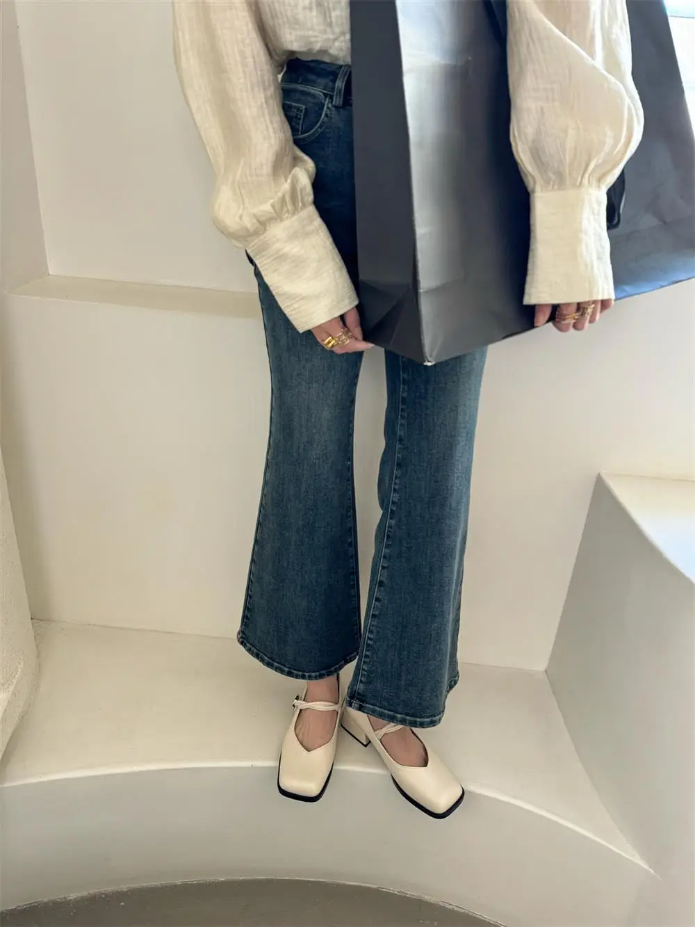 2025 Spring New Retro Square Toe Thick Heeled Mary Jane Shoes Women's Shoes Fairy Style Gentle Slip-on Shoes — feature 9