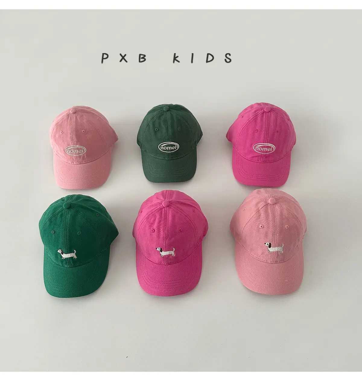 Pink Baseball Cap for Kids Sun Hat — feature 2