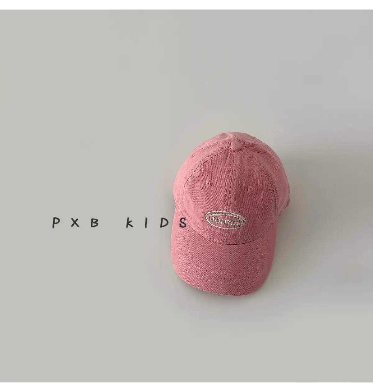 Pink Baseball Cap for Kids Sun Hat — feature 7