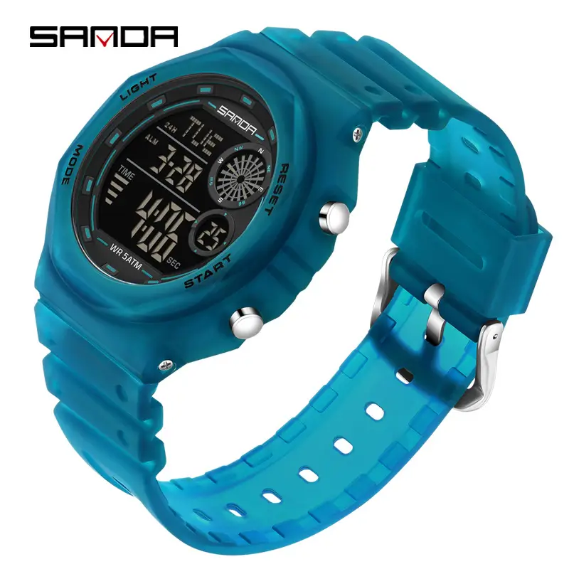 Red Digital Multifunctional Teen Watch - Image 18