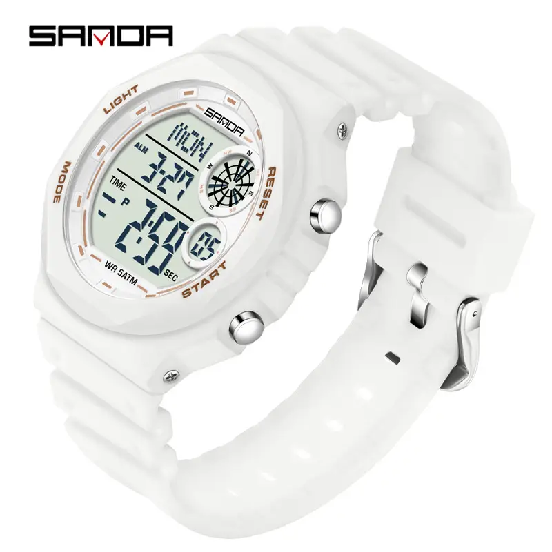 Red Digital Multifunctional Teen Watch - Image 5