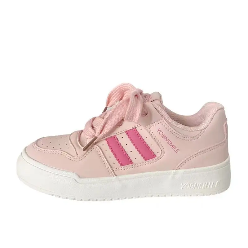 2025 New Spring and Autumn All-match White Shoes Women's Skirt Students' Casual Junior High School Students' Board Shoes Instagram Popular Shoes - Image 6