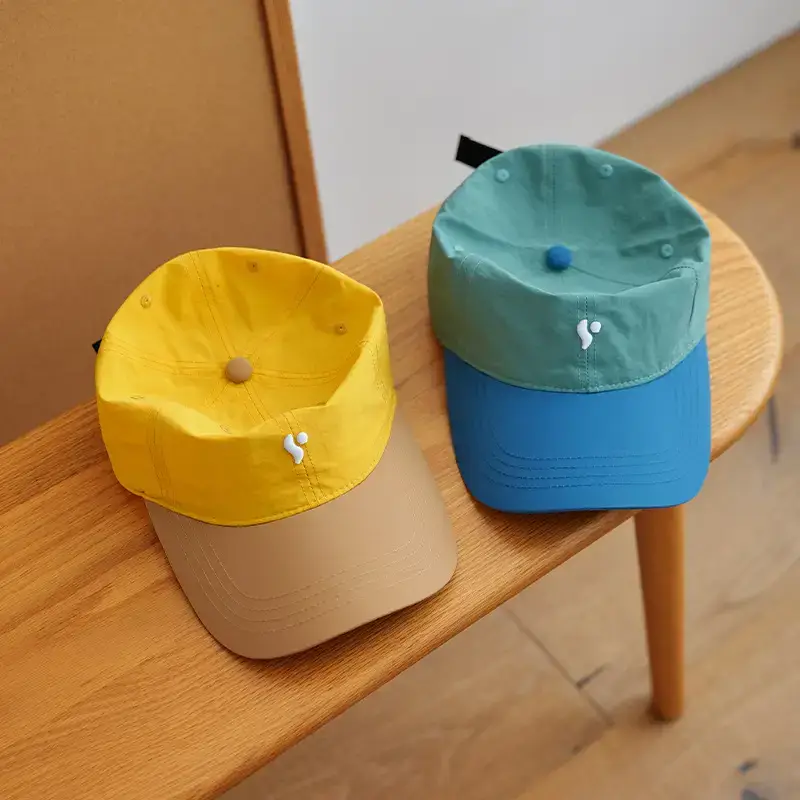 Women's American Style Sun Hat Yellow Blue Waterproof - Image 5