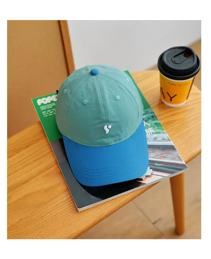 Women's American Style Sun Hat Yellow Blue Waterproof — feature 10