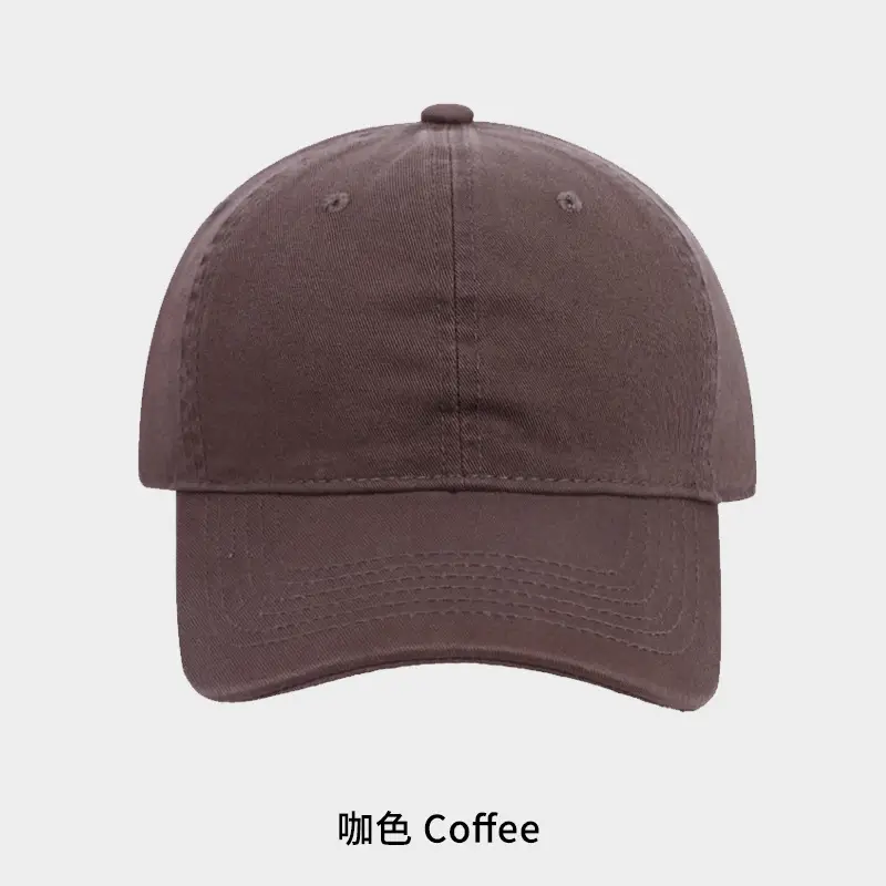 Women Men Baseball Cap Beige 6 Colors - Image 9