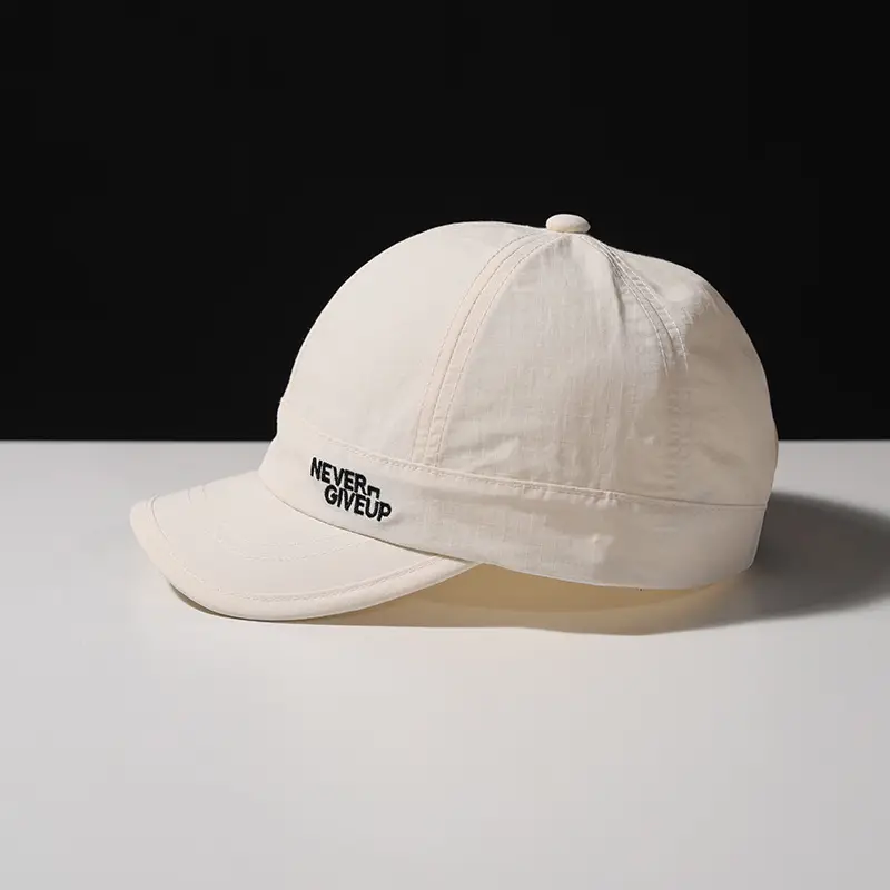 Women's Blue Waterproof Baseball Cap with "NEVER GIVE UP" Design — feature 11