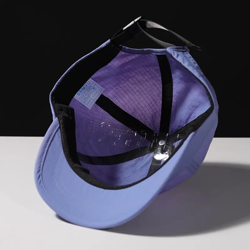 Women's Blue Waterproof Baseball Cap with "NEVER GIVE UP" Design — feature 22
