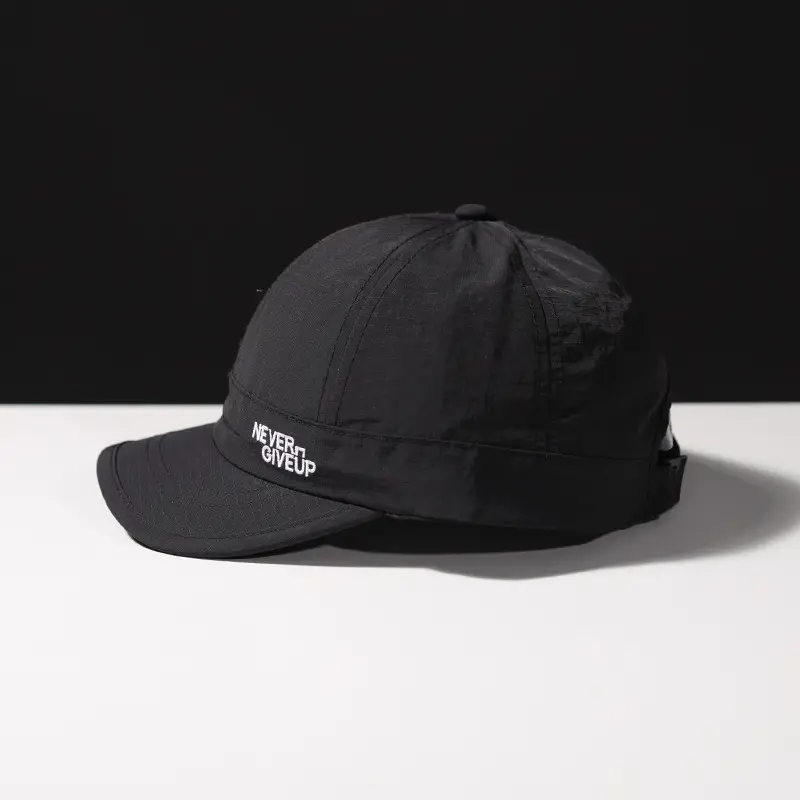 Women's Blue Waterproof Baseball Cap with "NEVER GIVE UP" Design — feature 29