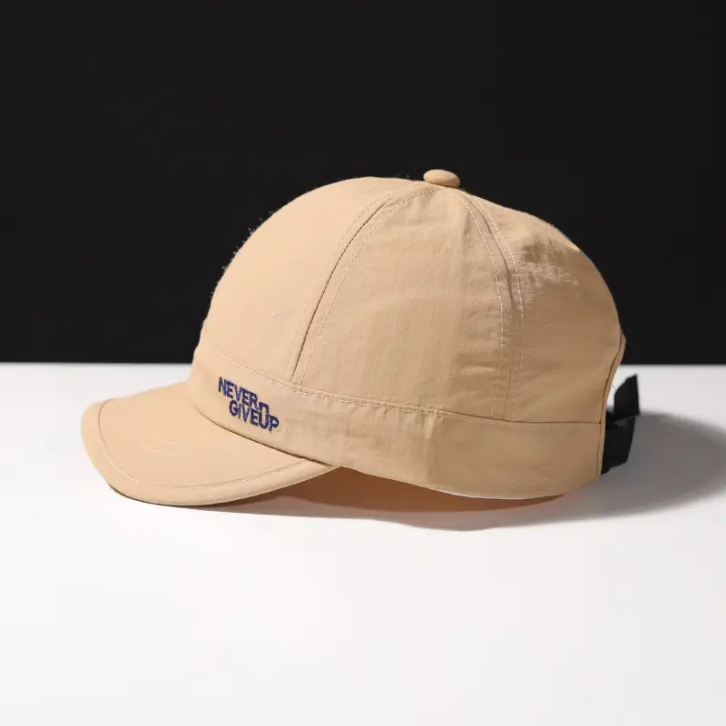 Women's Blue Waterproof Baseball Cap with "NEVER GIVE UP" Design — feature 4