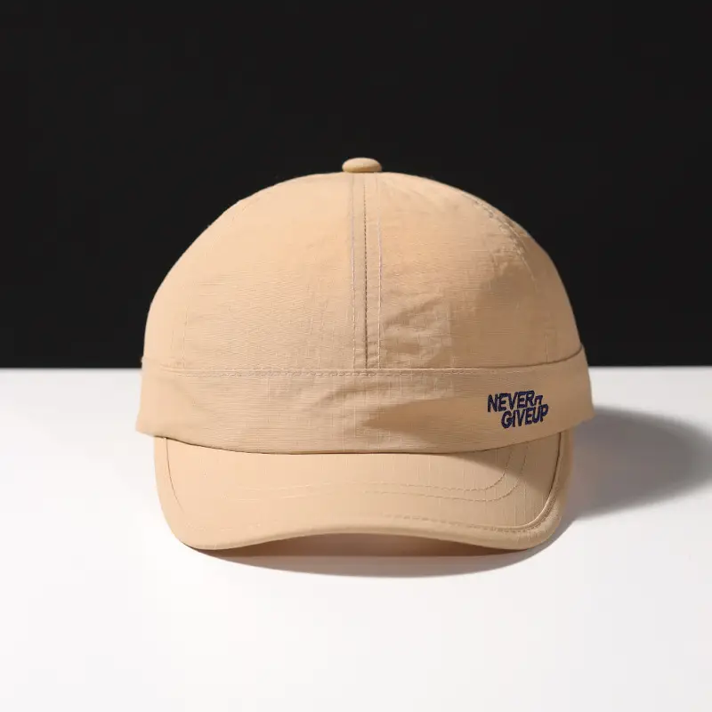 Women's Blue Waterproof Baseball Cap with "NEVER GIVE UP" Design — feature 5