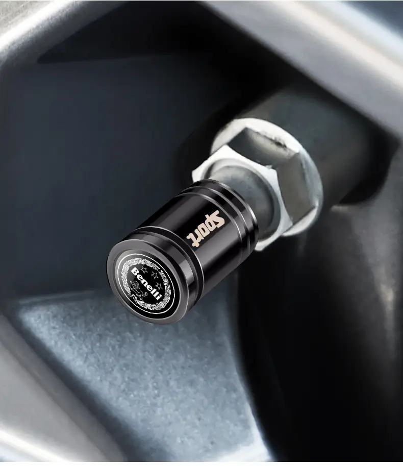 Benelli TRK702 Tire Valve Caps Silver 2-Pack — feature 14