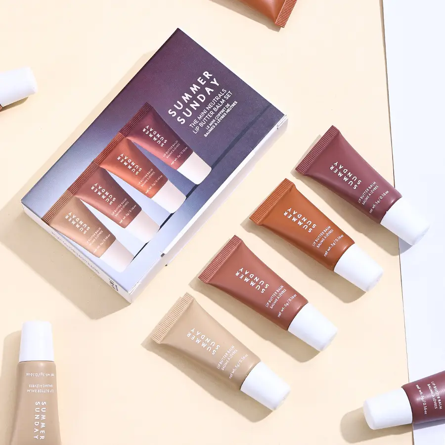 Page Vine Four-Piece Lip Gloss Set with Butter Moisturizer - Image 5