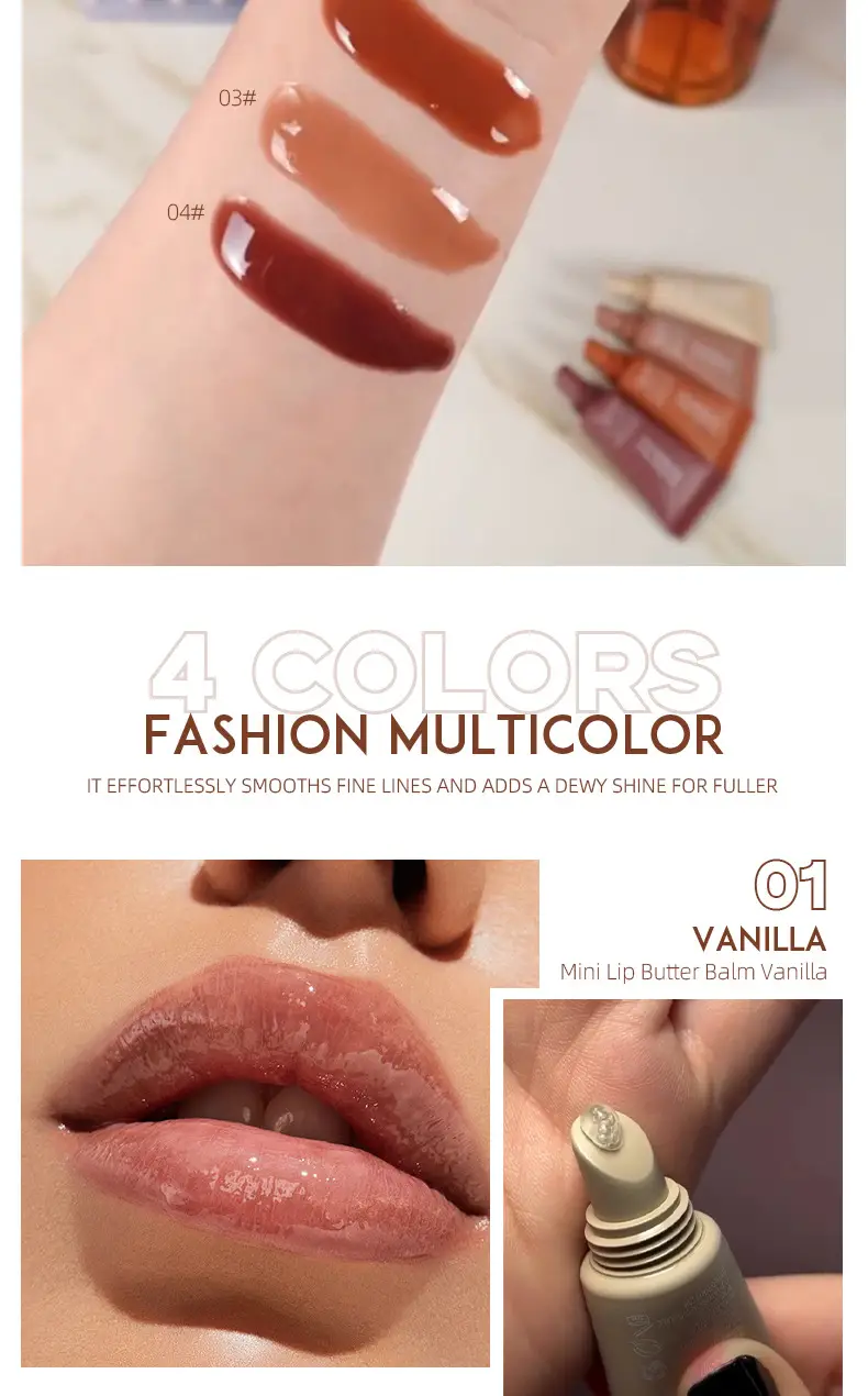 Page Vine Four-Piece Lip Gloss Set with Butter Moisturizer — feature 11