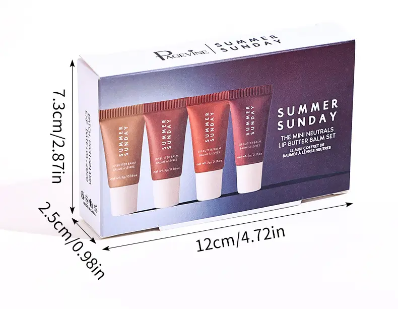 Page Vine Four-Piece Lip Gloss Set with Butter Moisturizer — feature 17