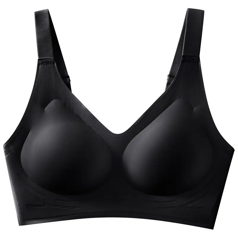 Lightweight V-Neck Non-Slip Plus Size Bra - Image 8