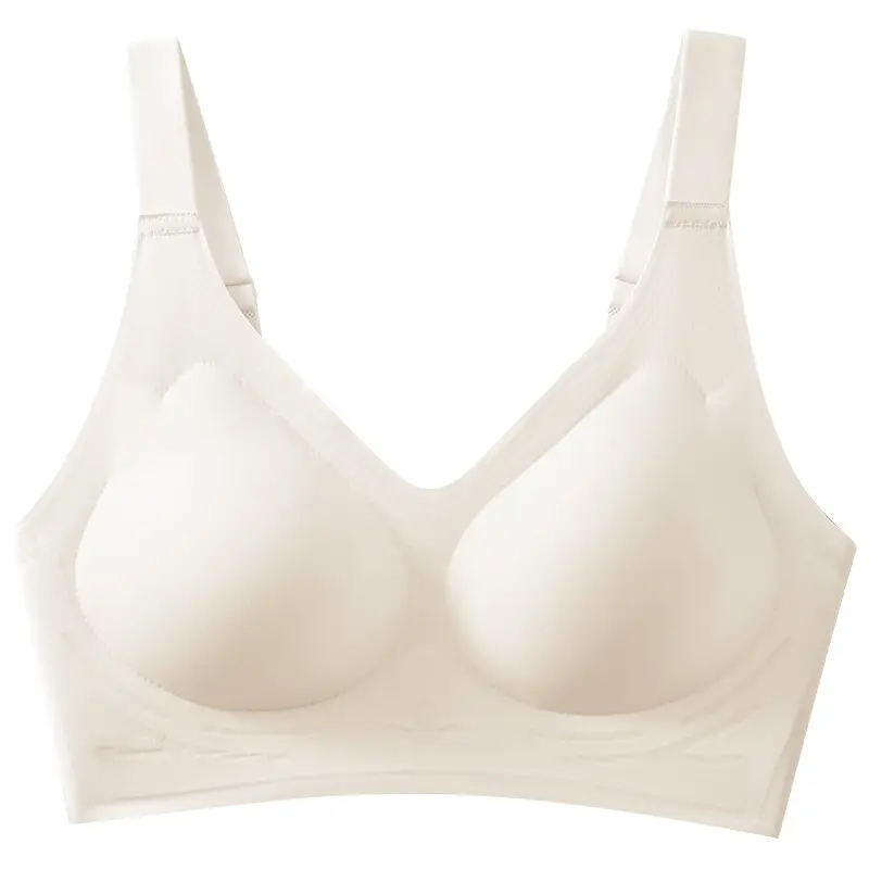 Lightweight V-Neck Non-Slip Plus Size Bra - Image 2