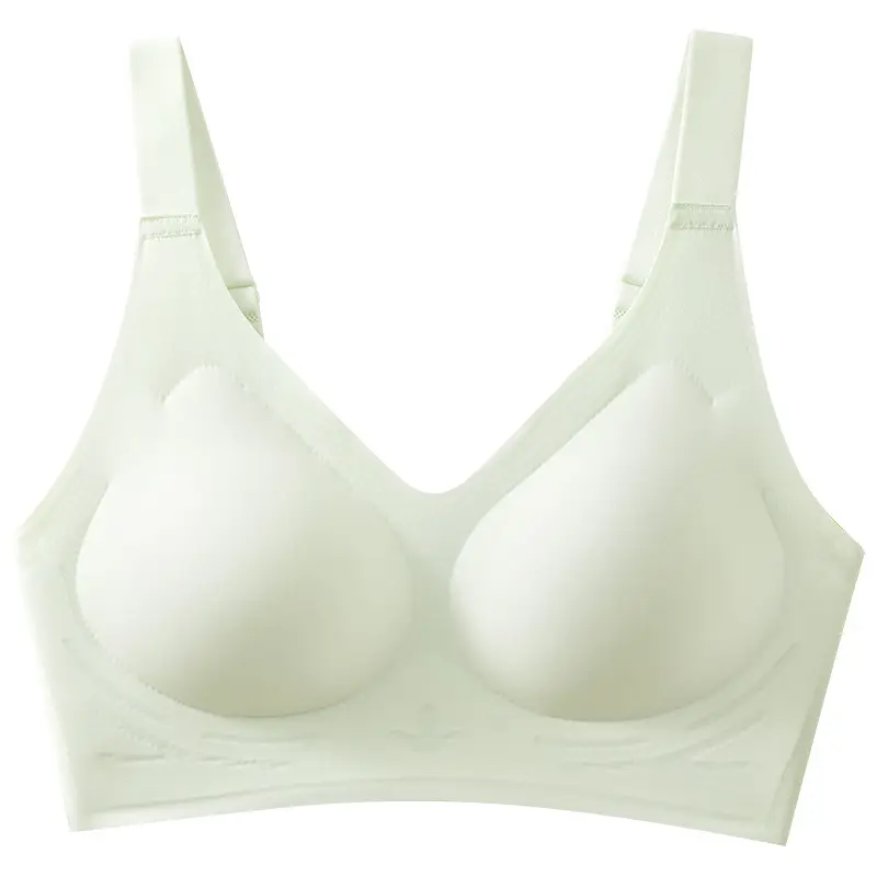 Lightweight V-Neck Non-Slip Plus Size Bra - Image 3