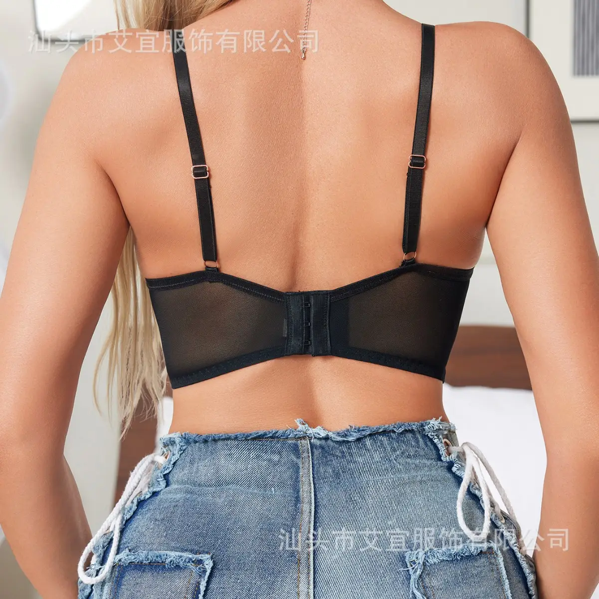 European American Cross-Border Lace Underwire Push-Up Bra - Image 5