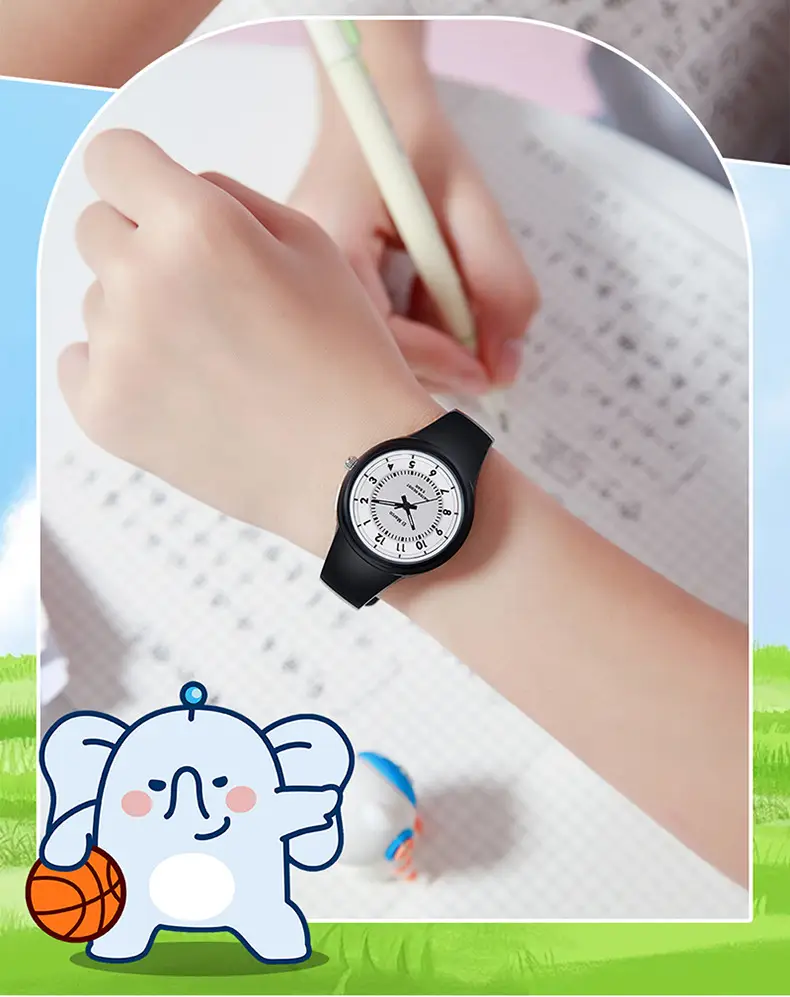 El Marco Kids Pink Water Resistant Quartz Watch — feature 17