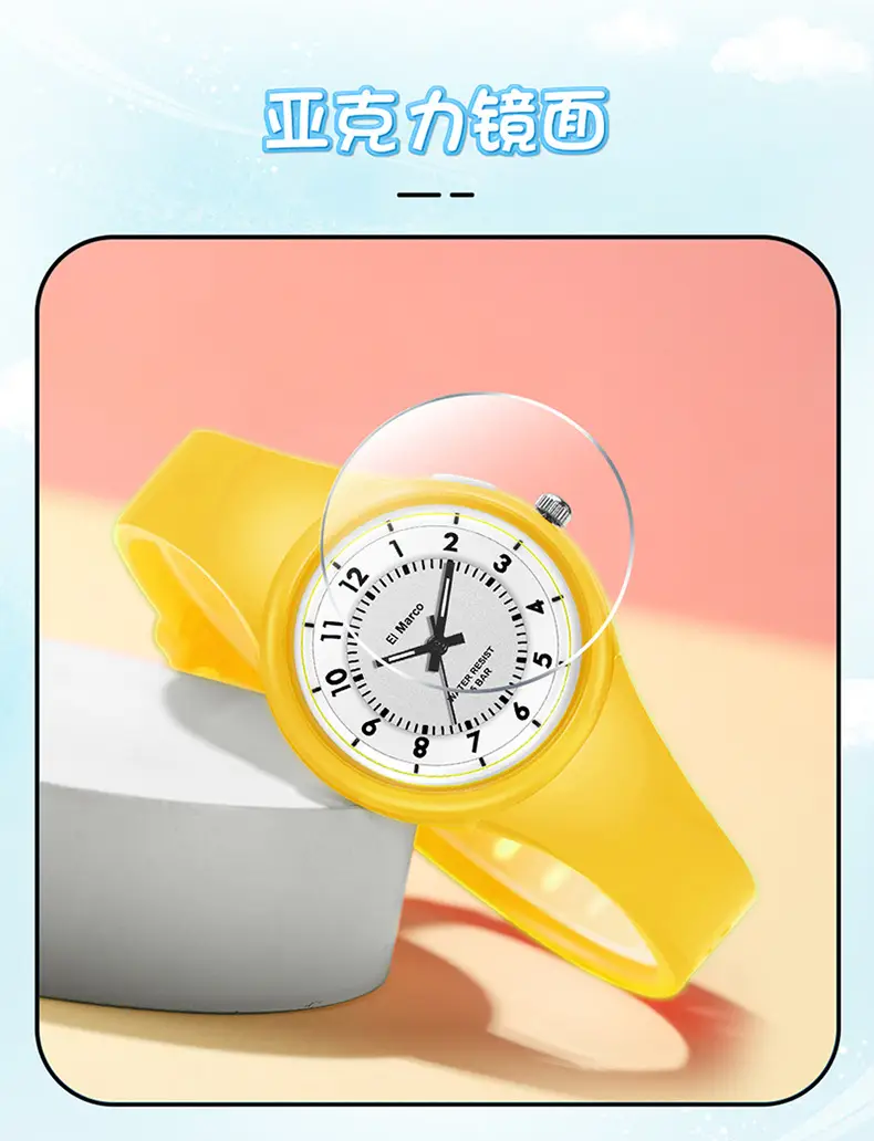El Marco Kids Pink Water Resistant Quartz Watch — feature 18