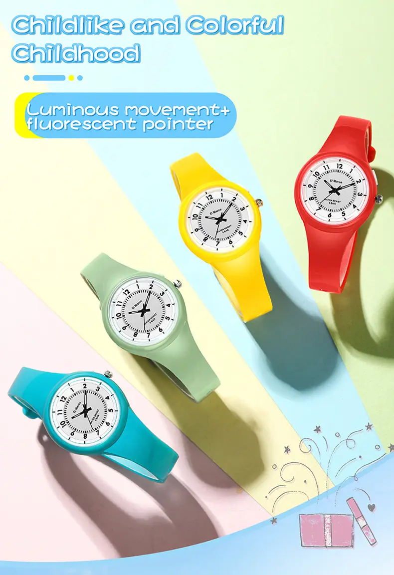 El Marco Kids Pink Water Resistant Quartz Watch — feature 23