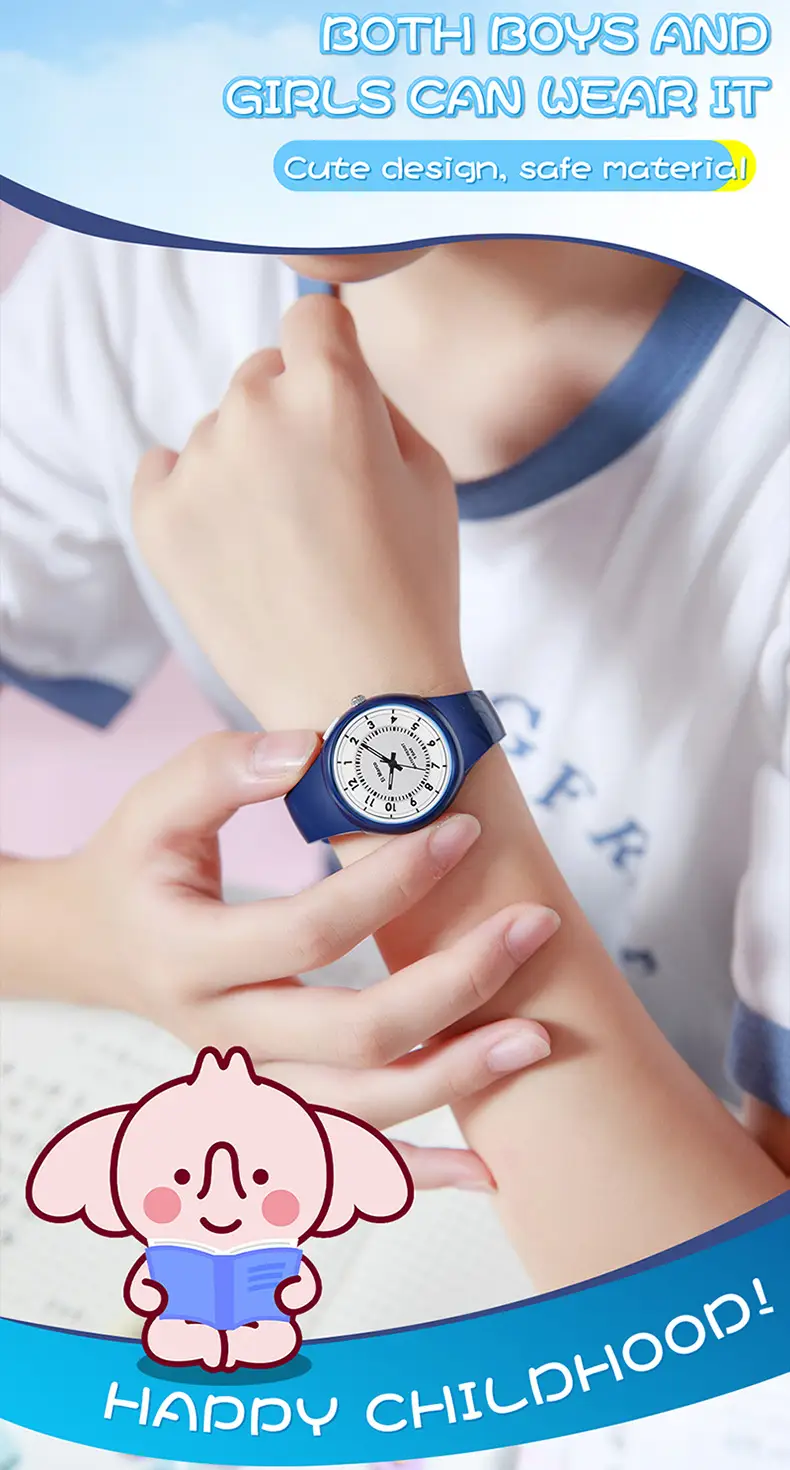 El Marco Kids Pink Water Resistant Quartz Watch — feature 24